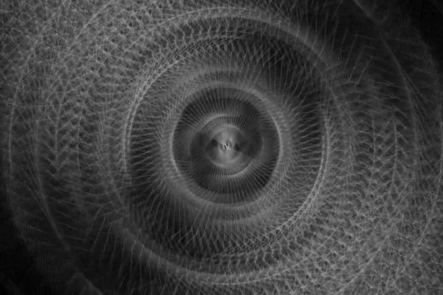 Fractal series 3 van Sabine Ahn